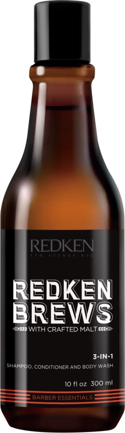 Redken Brews Shampoo 3 IN 1 300ml