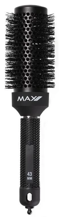 Max Pro Ceramic Styling Brush Zwart 43mm