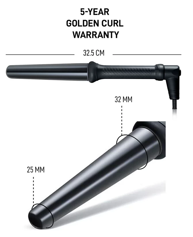 Golden Curl Hair Curler The Bambino - Afbeelding 2