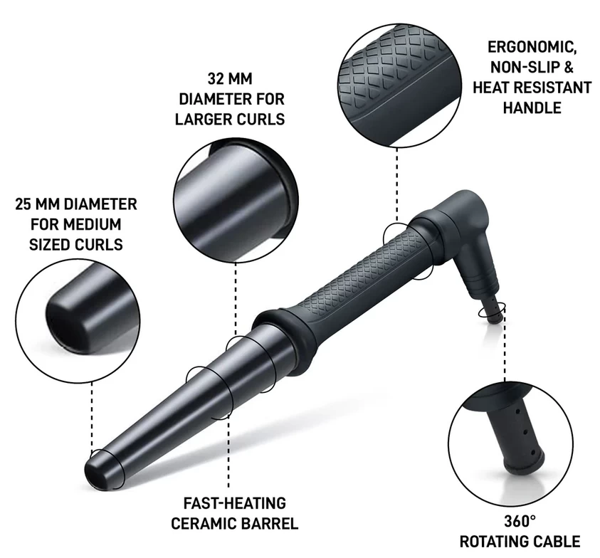 Golden Curl Hair Curler The Bambino - Afbeelding 3