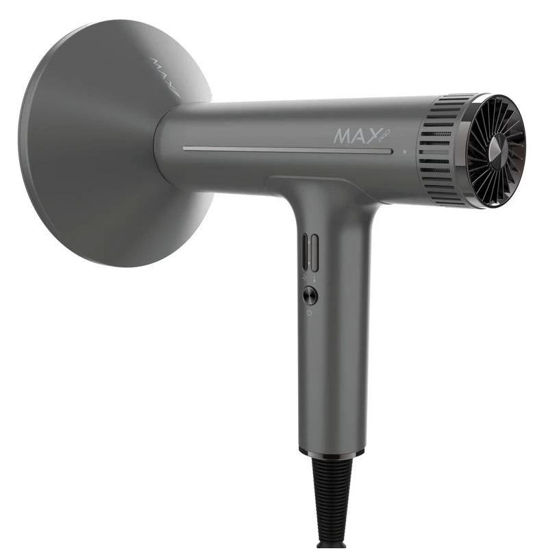 Max Pro Infinity Hairdryer 2100W Donker Grijs - Afbeelding 4