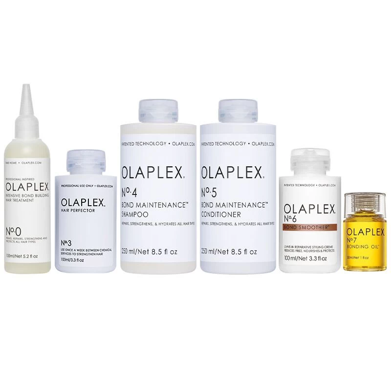 Beschadigd Haar Pakket Olaplex No.0 + 3 + 4 + 5 + 6 + 7