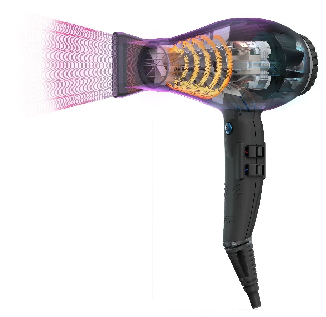 Parlux Föhn Alyon Zwart - Afbeelding 4