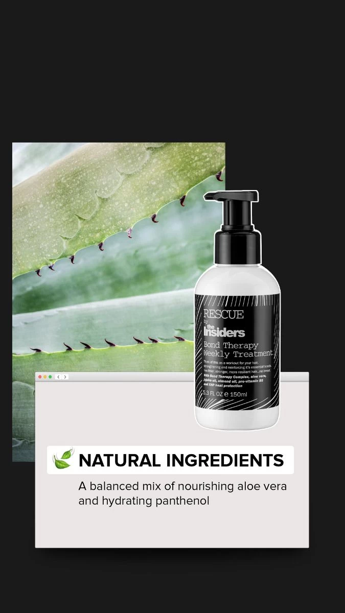 The Insiders Rescue Bond Therapy Weekly Treatment 150ml - Afbeelding 4